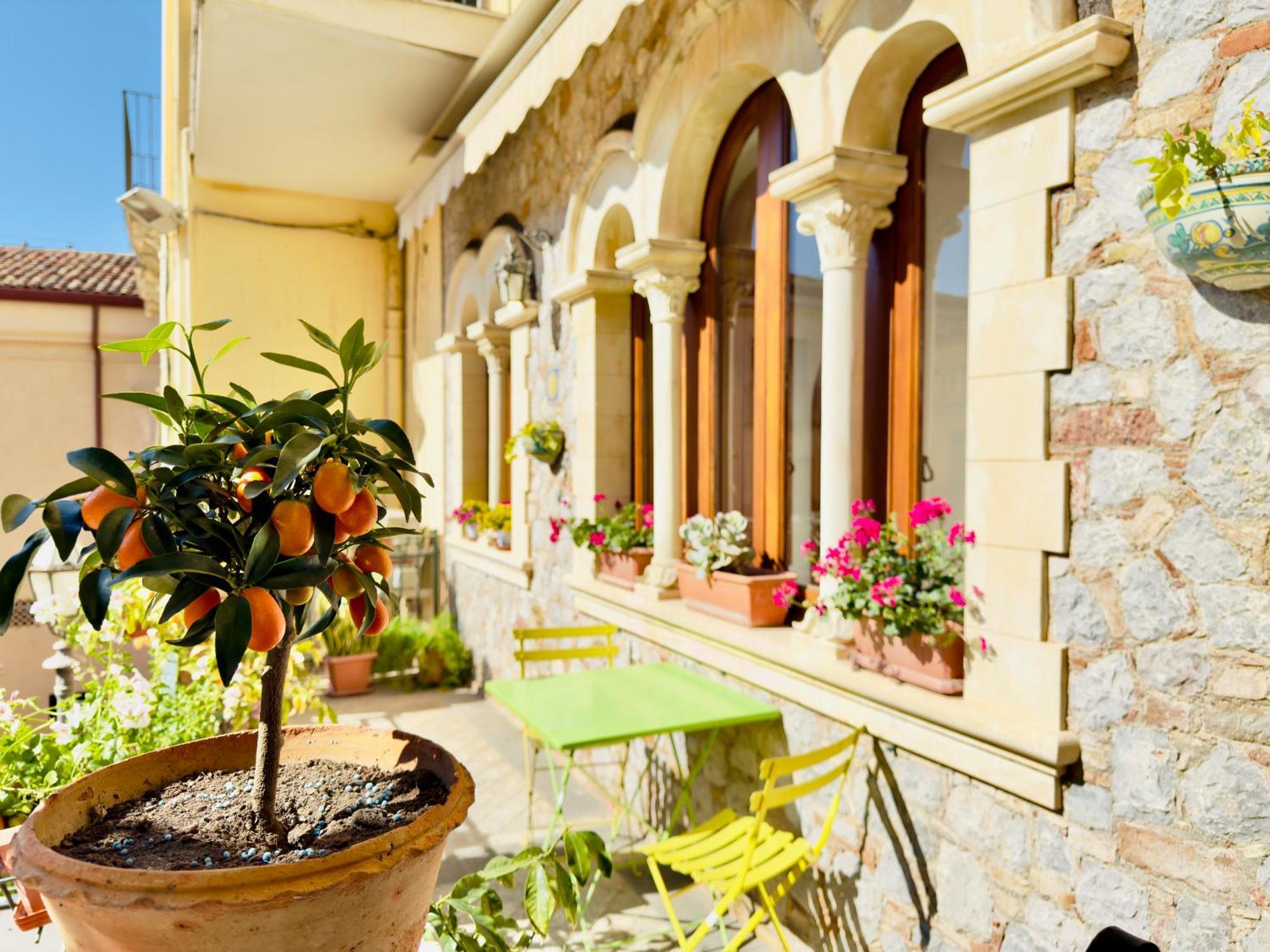 Ferienwohnung Casa Caterina Taormina Exterior foto