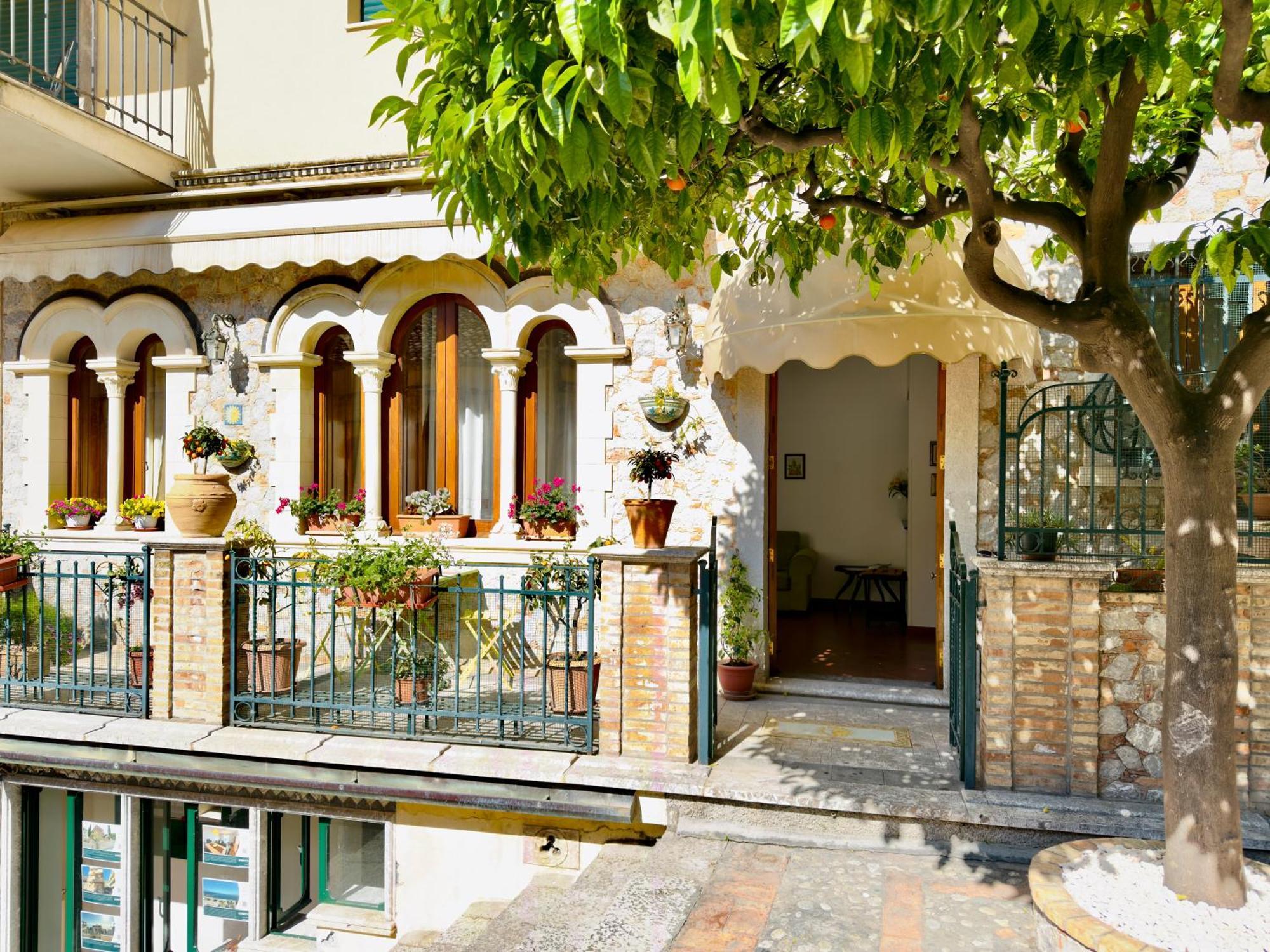 Ferienwohnung Casa Caterina Taormina Exterior foto